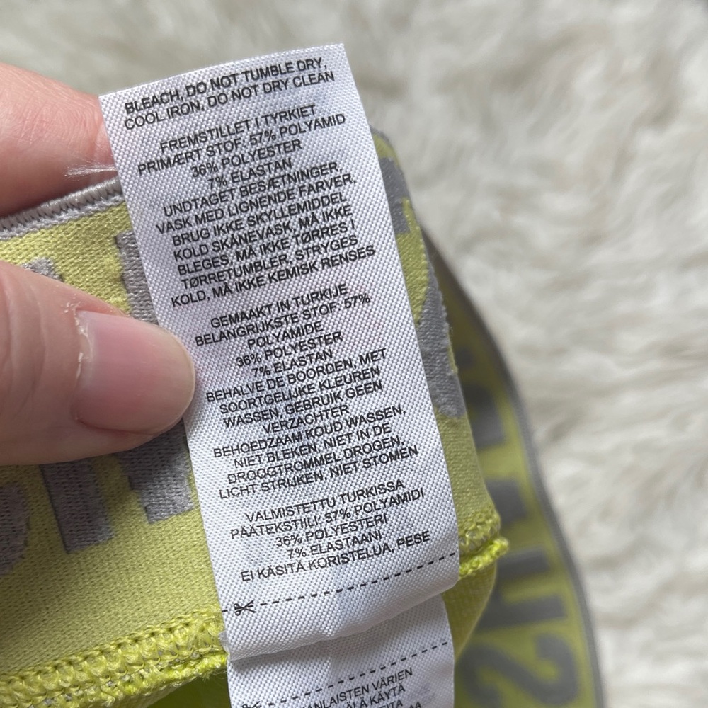 Gymshark Flex Lime Green Workout Shorts - Picture 8 of 8